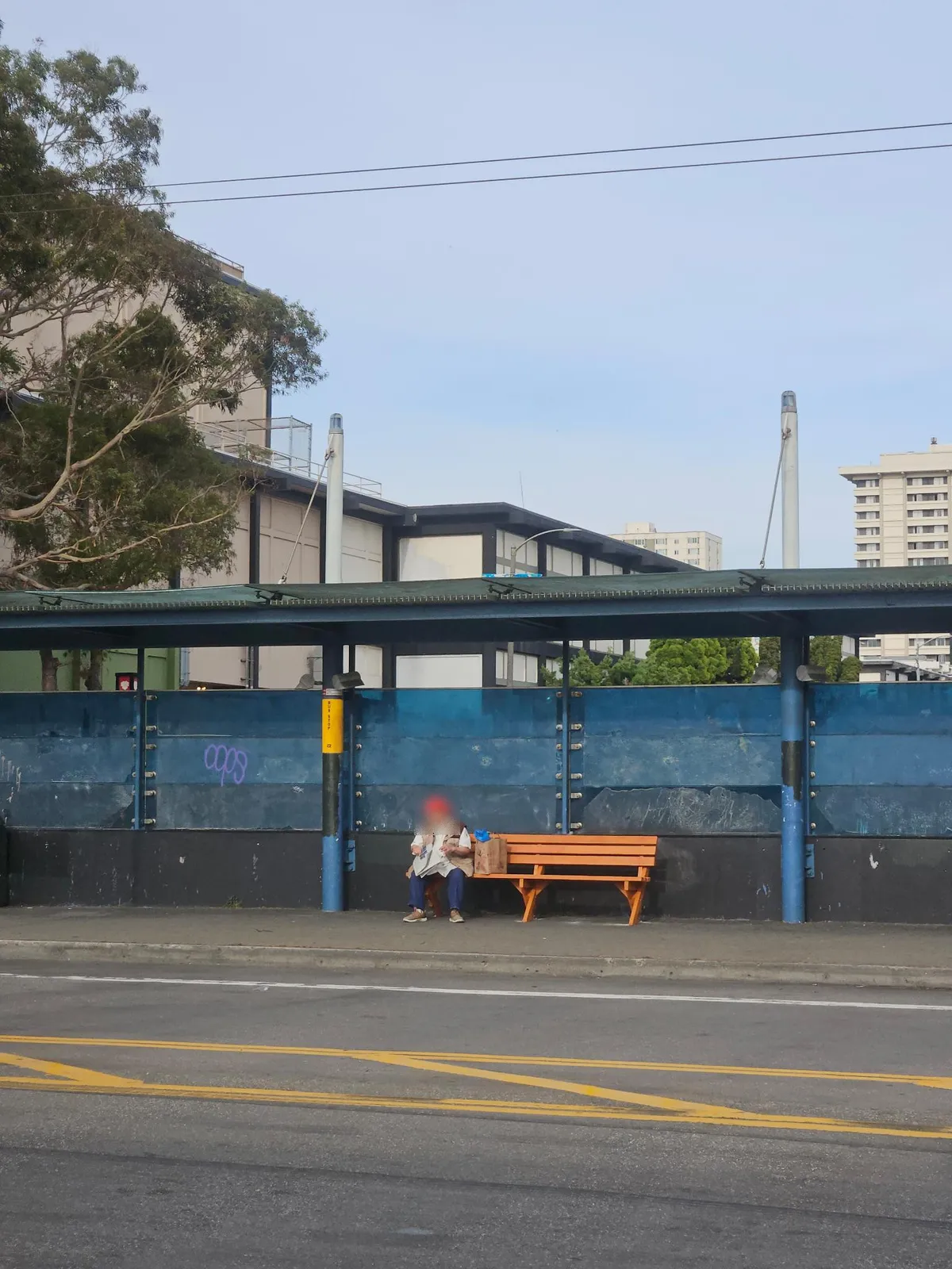Photo of the bench.