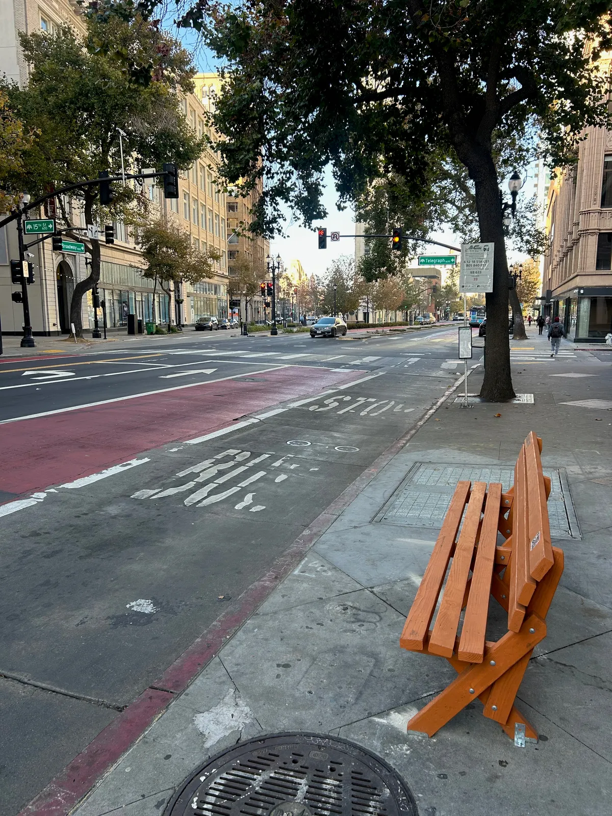 Photo of the bench.