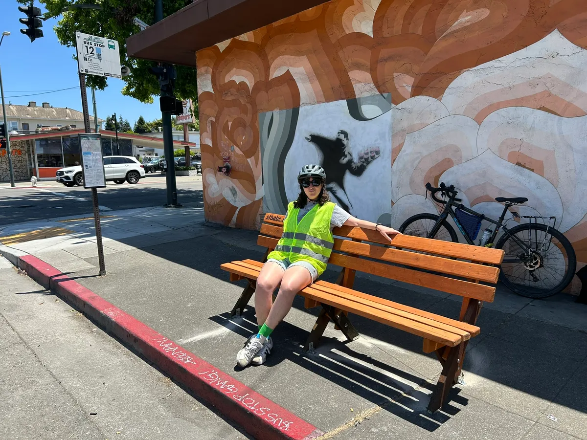 Photo of the bench.